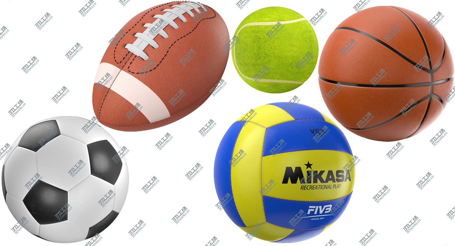 images/goods_img/2021040163/3D Sport Balls Collection/2.jpg